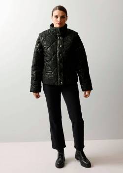 Steppjacke mit Wellenstepp von alba moda