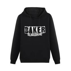 Baker Skateboards Logo Long Sleeve S Hoody Men Hoodie Sweatershirt Tops Long Sleeve Cotton Fitness Hoody Size XXL von algem