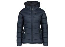 Winterjacke ALIFE & KICKIN "Damen LirazAK A" Gr. S, blau (marine) Damen Jacken Ultraleichte taillierte Steppjacke mit Kapuze von alife and kickin