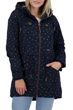 ALIFE and KICKIN CharlotteAK B Coat Damen Winterjacke, gefütterte Jacke marine L von alife & kickin