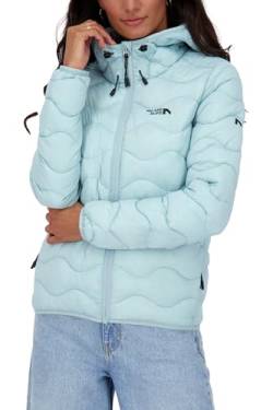 ALIFE AND KICKIN RoxanneAK A Puffer Jacket Damen Steppjacke, Übergangsjacke glacial blue XXL von alife & kickin