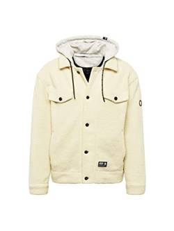 ALIFE and KICKIN BradAK G Jacket Herren Winterjacke, gefütterte Jacke creme XL von alife & kickin