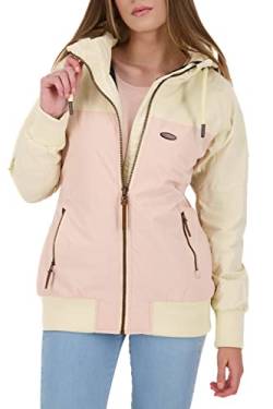 ALIFE and KICKIN MaliaAK A Jacket Damen Winterjacke, gefütterte Jacke creme L von alife & kickin