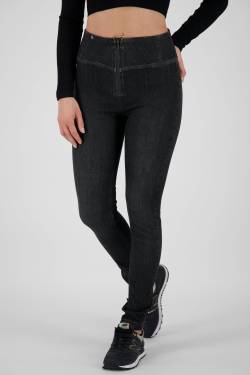 Damen Highwaist Jeans ChiaraAK B von Alife and Kickin - sexy und bequem Schwarz von alifeandkickin