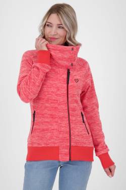 Stilvolle Damen-Fleecejacke MerritAK F Rot von alifeandkickin