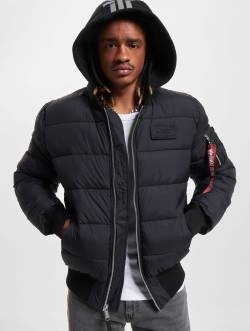 Alpha Industries MA 1 ZH Back Print Puffer Jacket von alpha industries