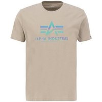Alpha Industries T-Shirt Alpha Industries Men - T-Shirts Basic T Rainbow Ref. von alpha industries