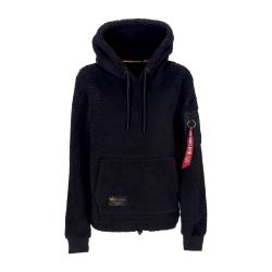 Damen Hoodie Teddy Hoodie Wmn Schwarz von alpha-industries