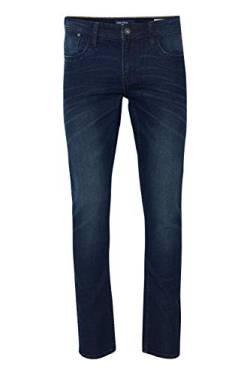 Blend BHPico Herren Jeans Hose Denim mit Stretch Skinny Fit, Größe:34/32, Farbe:Denim Darkblue (76207) von b BLEND