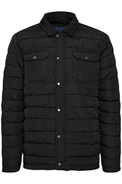 Blend Ruven Herren Steppjacke Übergangsjacke Jacke leicht wattiert mit Kent Kragen, Größe:XXL, Farbe:Black (194007) von b BLEND