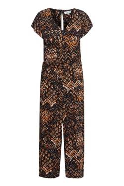 b.young BYMMMJOELLA Damen Jumpsuit Overall Einteiler V-Ausschnitt regular fit, Größe:36, Farbe:Black Ethnic Mix (202955) von b.young