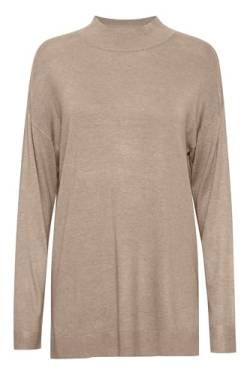 b.young Mix&Match - BYMMPIMBA1 Turtleneck - Tunic - 20811919, Größe:XL, Farbe:Tannin Melange (1713201) von b.young