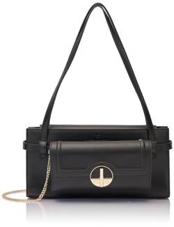 baradello Women's Schultertasche, SCHWARZ von baradello