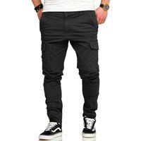 behype Cargohose BHTROJAN Herren Chino Jeans Hose Cargojeans Stoffhose Freizeithose von behype