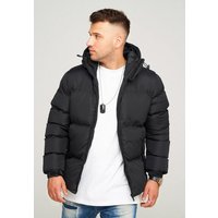 behype Steppjacke BHROLLIN-PANEL mit Kapuze von behype