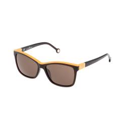 Carolina Herrera Braune Acetat-Sonnenbrille von Carolina Herrera