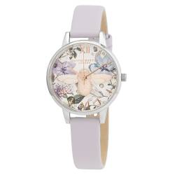 Olivia Burton Lila Kunstleder Uhr von Olivia Burton