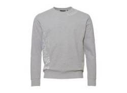 Sweater NASSAU BEACH "NB231043" Gr. 56 (XXL), grau (grey melange) Herren Sweatshirts