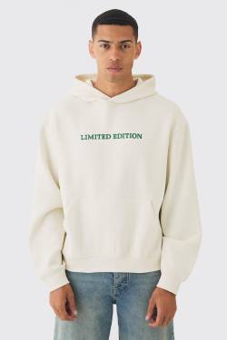 Kastiger Oversize Limited Edition Hoodie - Ecru - L, Ecru von boohoo