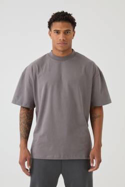 Oversize T-Shirt - Charcoal - L, Charcoal von boohoo