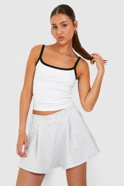 Tennisrock - Ash Grey - L, Ash Grey von boohoo