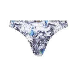 Bruno Banani Herren Blue Bird String, Pfau Print, S EU von bruno banani