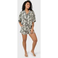 Brunotti Blusentop Rilee-Hawai Women Shirt VINTAGE HAWAI BLACK von brunotti