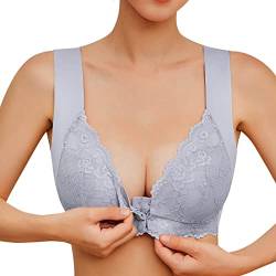 callmo Push Up Bh Damen Nahtlos Spitzen BH ohne Bügel Weicher Damen Push-Up BH Gepolstert - Atmungsaktiver und Leichter, Klassische Bustier Damen BH Modern Feeling Wmbra BH von callmo