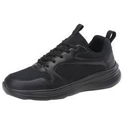 callmo WeißE Turnschuhe Damen,Turnschuhe Damen Elegant mit Dämpfung Laufschuhe Frauen Sportschuhe Wanderschuhe Schnürschuhe Freizeitsportschuhe Plate Schuhe für Training Sporthalle Outdoor von callmo