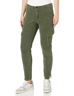 camel active Damen Slim Fit Cargo Hose 30 Khaki womenswear-28/30 von camel active