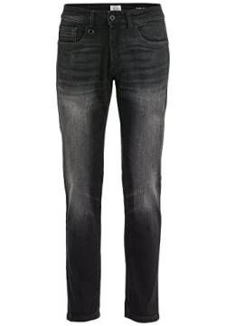 camel active Herren Slim Fit Madison Stretch Jeanshose Hose, Schwarz (Asphalt - 88), 31W / 30L von camel active