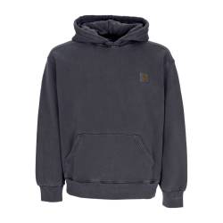 Leichtes Herren-Sweatshirt mit Kapuze, Nelson Sweat, schwarz, stuckgefarbt von carhartt-wip