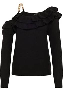 caspio Women's Strickpullover, Schwarz, XS-S von caspio