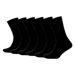 cesocks 6 Paar Bambus Socken Männer & Frauen atumungsaktiv gegen Schweißfüße (1, DE/NL/SE/PL, Numerisch, 39, 42, Regular, Regular) von cesocks