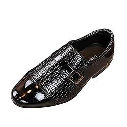 cfpqv Baby führen Stil beiläufige Kinder Kleinkind studentische Schuhe britische -Schuhe Kinderschuhe (Black, 27 Little Kids) von cfpqv