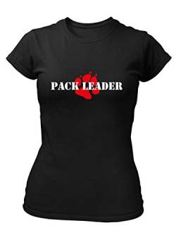 clothinx Pack Leader Damen T-Shirt Fit Schwarz Gr. L von clothinx