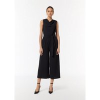 Comma Overall Overall mit Crêpestruktur von comma