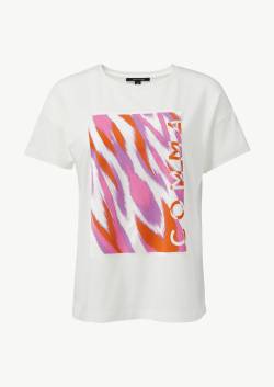 T-Shirt mit Frontprint von comma