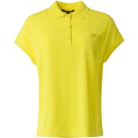 comma, Poloshirt, Brusttasche, für Damen, gelb, 36 von comma,