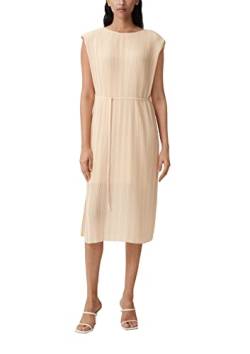 comma Damen 60.2.61.20.200.2135323 Kleid, 8115 beige, 42 von comma