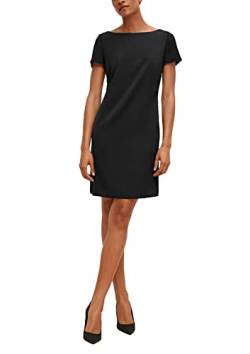 comma Damen 60.2.61.20.200.2127841 Kleid, 9999 schwarz, 38 von comma