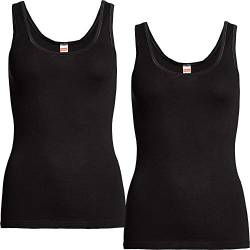 Con-ta Damen-Unterhemd 2er-Pack schwarz Größe 44 von con-ta