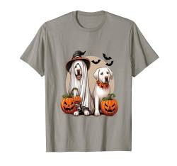 Lustiger Halloween-Geisterhund, Kürbis und süßer Geisterhund T-Shirt von cool cute ghost dog, halloween outfit