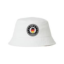 Made In Germany Deutschland Hut Saufen Mallorca Fischerhut Lustiger Hut Bucket Hat Alkohol Goldstrand Feiern Party Junggesellen-Abschied Anglerhut Sommerhut Bier von dalerno