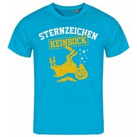 deinshirt Print-Shirt Herren T-Shirt Sternzeichen KEIN BOCK Funshirt mit Motiv von deinshirt