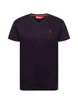 derbe Herren Shirt schwarz/rot XXL von derbe