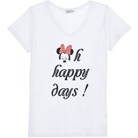 Disney Minnie Mouse T-Shirt Mickey Mouse T-Shirt Damen Oberteil von disney minnie mouse