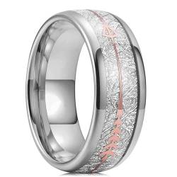 exdas Ring Ringe Damen Bijouterie Herren Mode 8Mm Ringe Für Männer Kuppel Verlobungsring Männer Ehering 13 Style19 von exdas