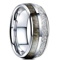 exdas Ring Ringe Damen Bijouterie Herren Mode 8Mm Ringe Für Männer Kuppel Verlobungsring Männer Ehering 6 Style29 von exdas