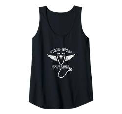 Damen krankenschwester tough mädchen Tank Top von fabrinity